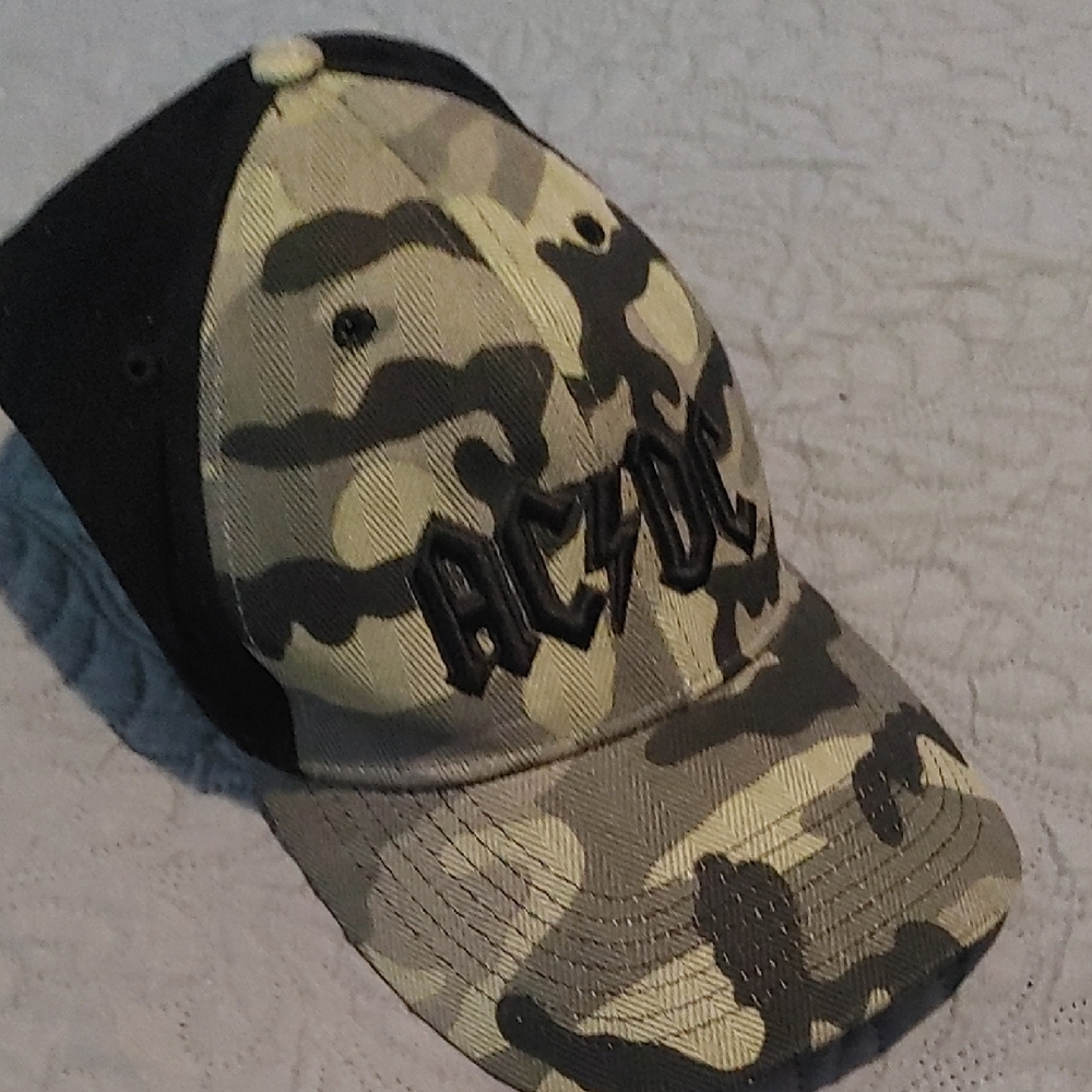 Camouflage AC/DC Baseball Cap